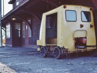 <br>
<br>
<br>
<br>
The Jigger
<br>
<br>
at CP Rail  Britt, August 4, 1985 Kodachrome by S.Danko
<br>
<br>
