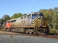 CN 2781 leading CN 3044, eastbound into Woodstock Ontario on a sunny Saturday.