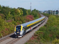 Entering service for the first time a few weeks back, Siemens set TS1 is on VIA 637 on September 26th. This set had been delivered to VIA Rail on September 29th 2021.