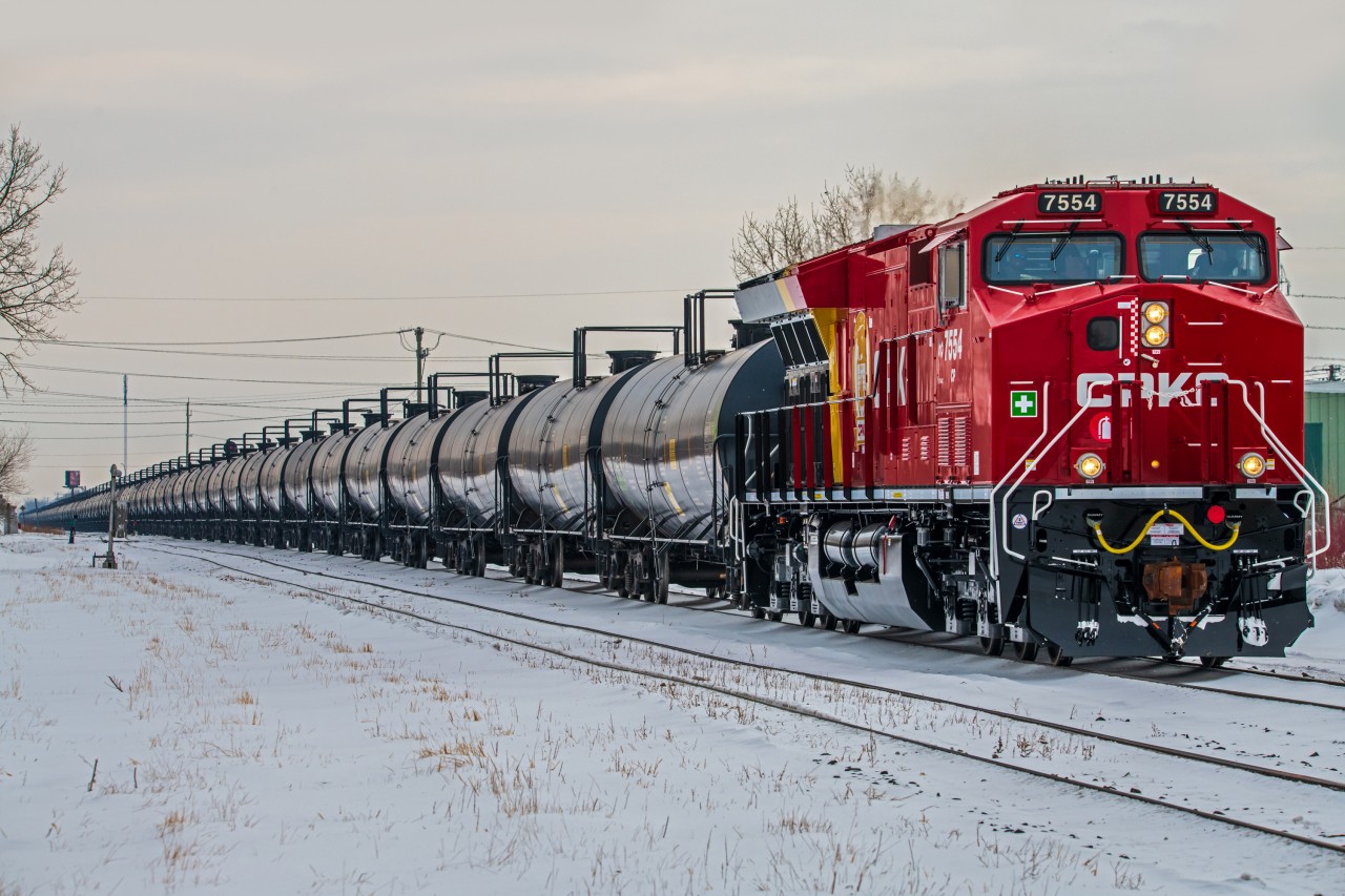 Finishing off their frozen ride from Emerson Manitoba.