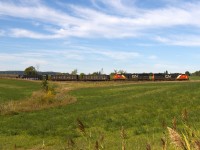 M394 through the Halton countryside approaching Tremaine Road.

