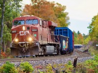 The well known pond at Campbellville has long been a favorite railfan location for me, unfortunately over the decades it has become overgrown and filled in, not to mention the code line here being in the way for most photos. While waiting for 135 to finally make its way to Guelph Junction, I got a heads up that 230 was only a couple miles away. Running out of time I decided to see if anything would work by the pond. To my surprise the code line and greenery beside the right of way has recently been cleared away opening up a few new photography opportunities. A nicely placed picnic table helped with the elevation as well. I’m no big fan of CP’s Gevos but the “s” curve here and changing fall colors made the shot. that seemed more same old, same old. 