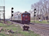 <br>
<br>
Daily except Saturday 
<br>
<br>
at CN Grafton, May 4, 1980 Kodachrome by S.Danko
<br>
<br>
at far right is the '77 Impala
<br>
<br>
sdfourty
