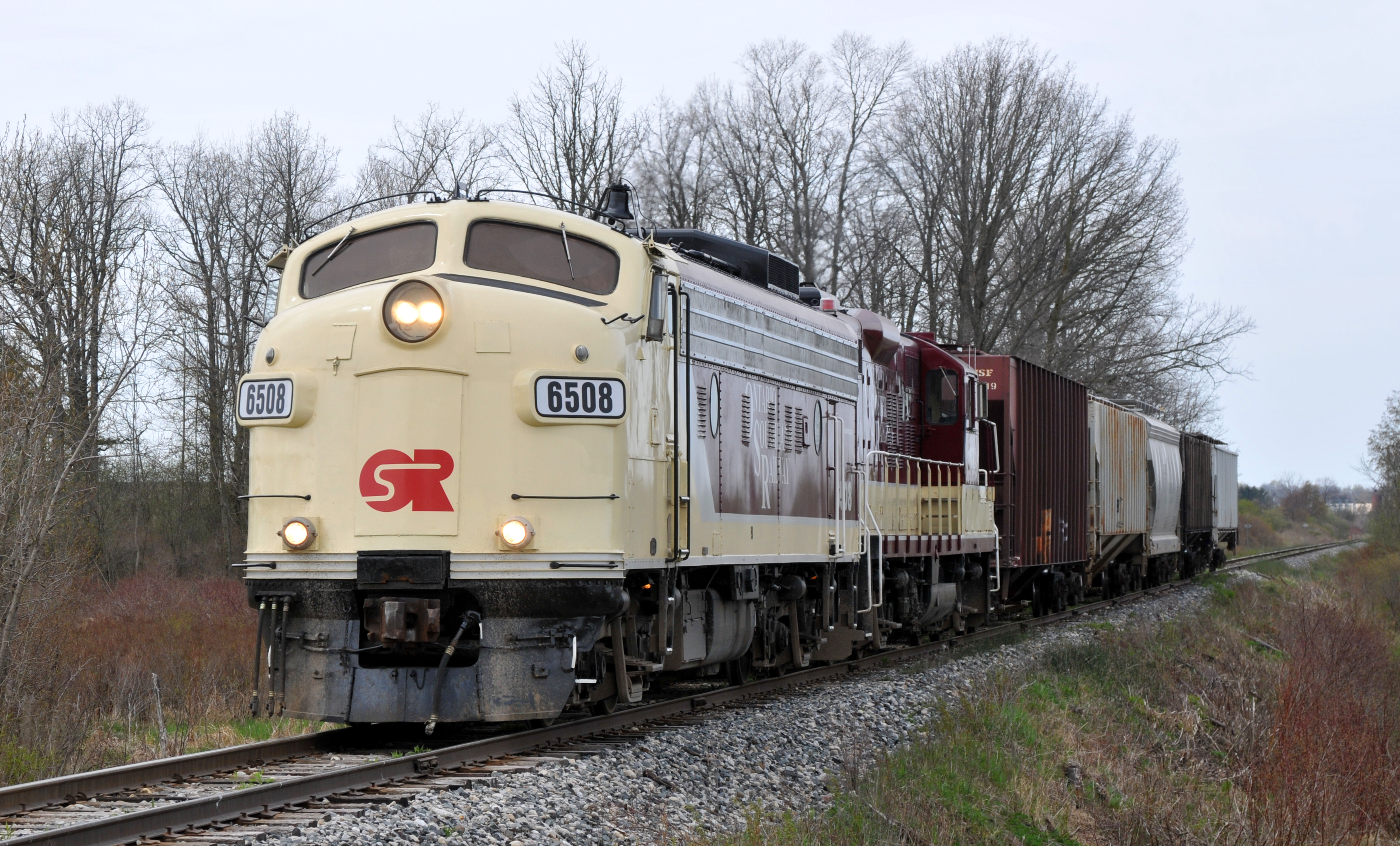 Osrx Railpictures.ca - James Gardiner Photo: OSRX 6508 – OSRX 1620 returning ...