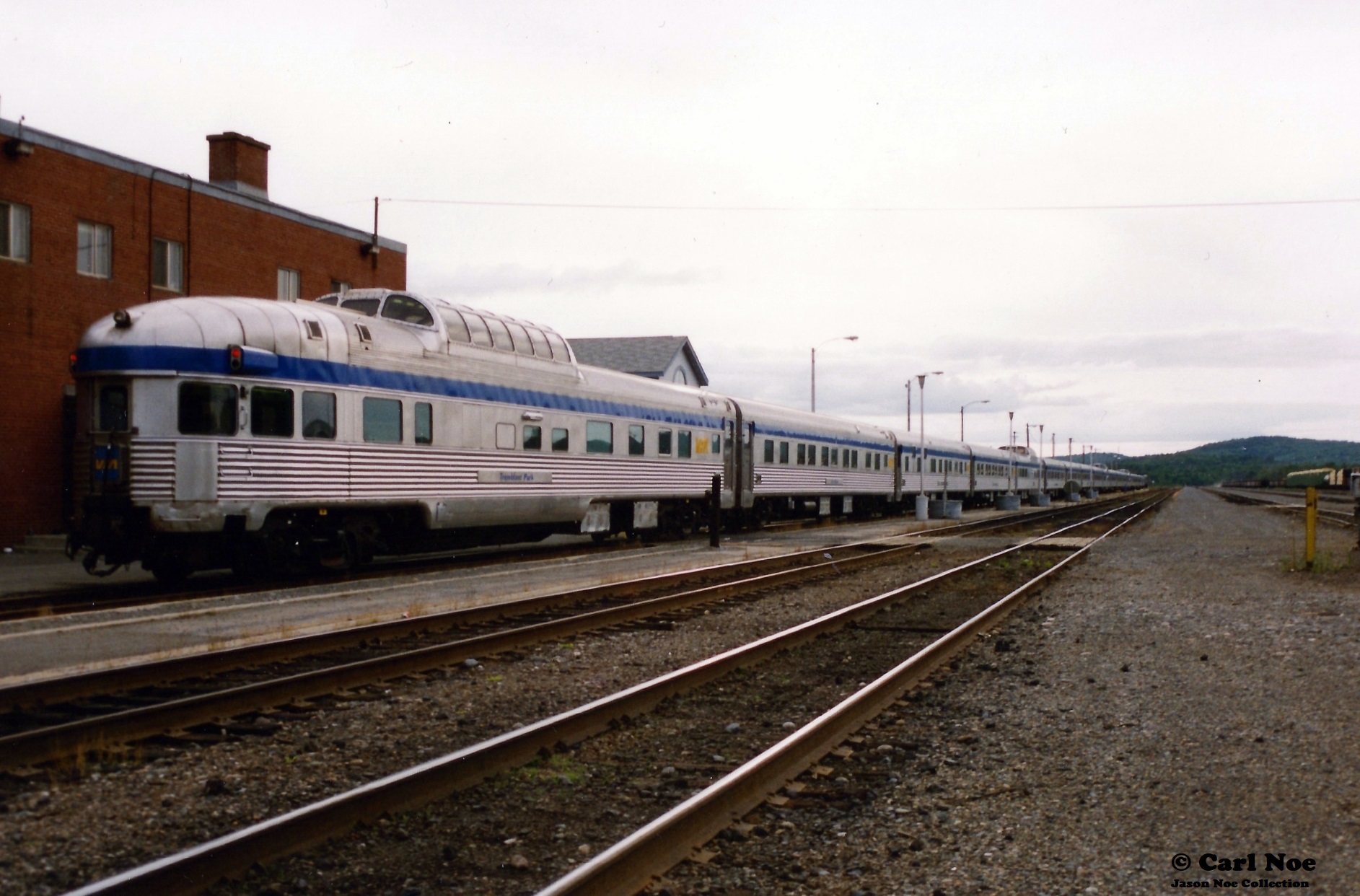 Railpictures.ca - Carl Noe (Collection of Jason Noe) Photo: The rear of ...