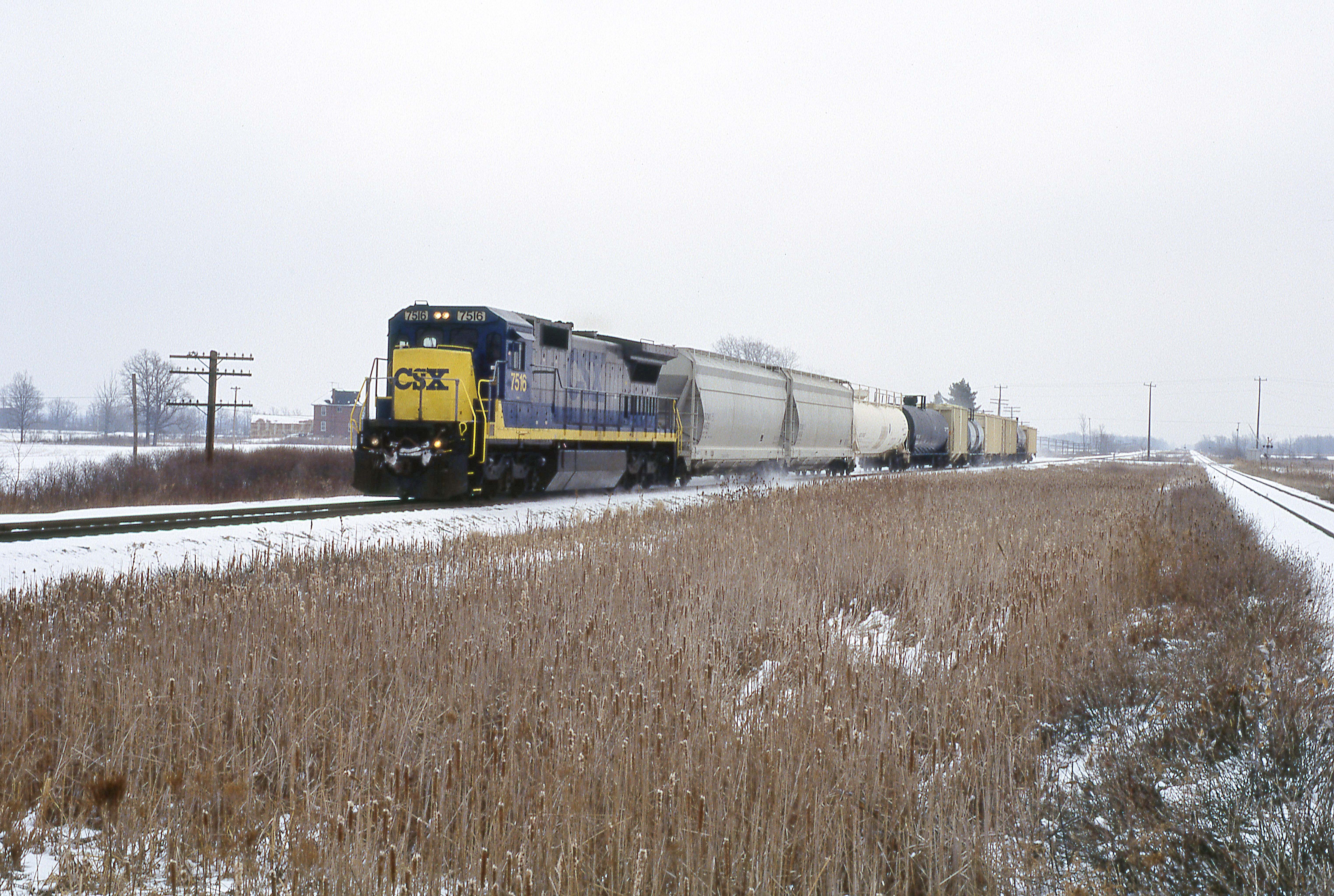 Railpictures.ca - Doug Page Photo: One of CSX’s last trains on the CASO ...